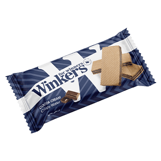 ویفر با کرم کاکائو وینکرز