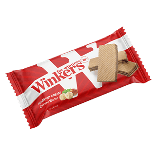 ویفر با کرم فندقی وینکرز